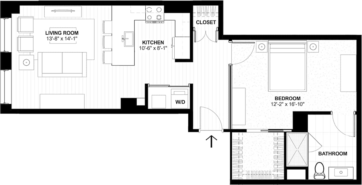 The Terminal Tower Residences | Suite Style C1 | Available Units