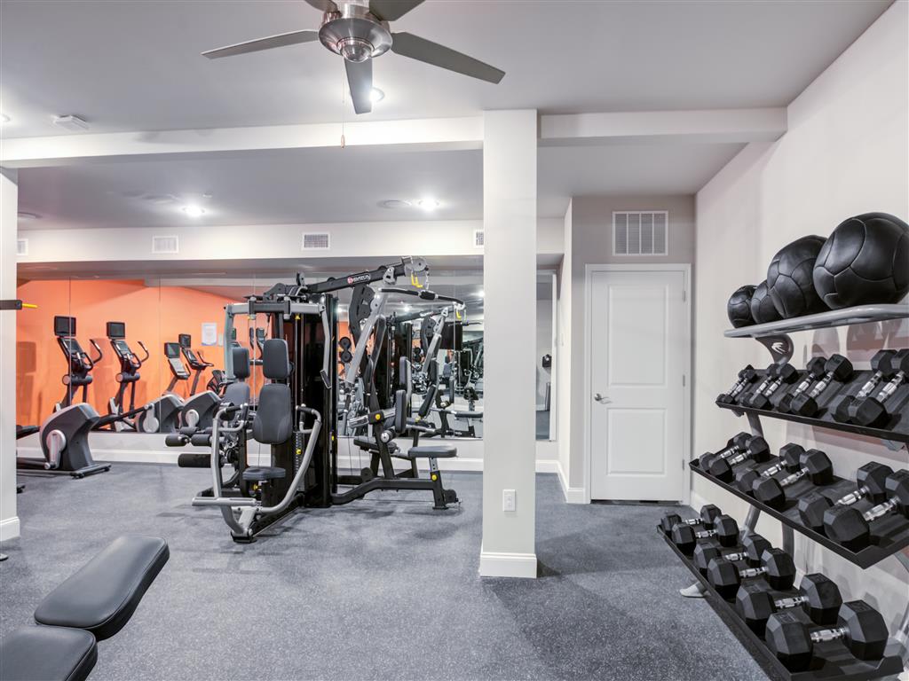 The Pavilion at Raritan fitness center training area - Flemington, NJ