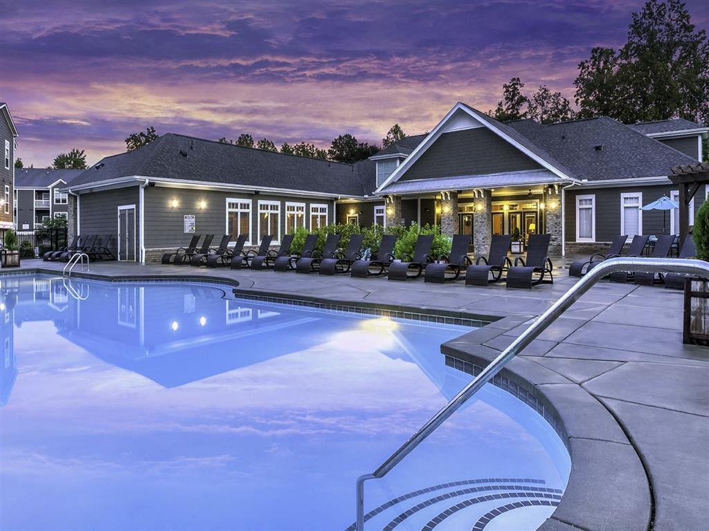 Ashton Reserve at NorthLake pool deck - Charlotte, NC