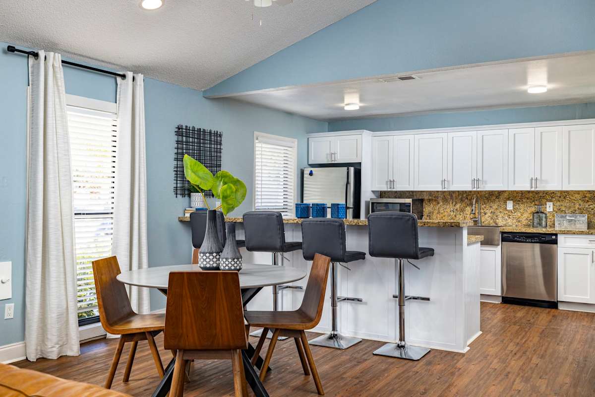 Illustration of Luxury Condominiums With Educational Resources