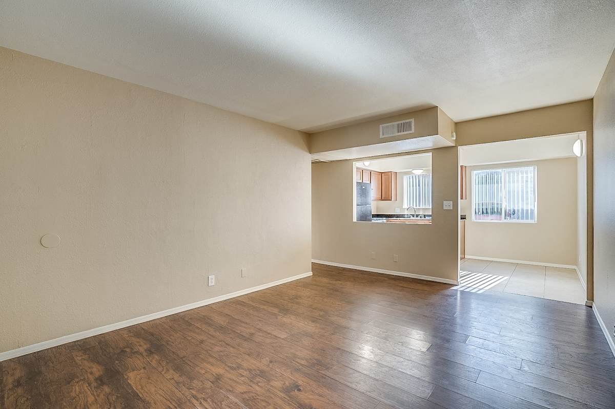Unfurnished apartment interior — representative home at Canberra Apartments.