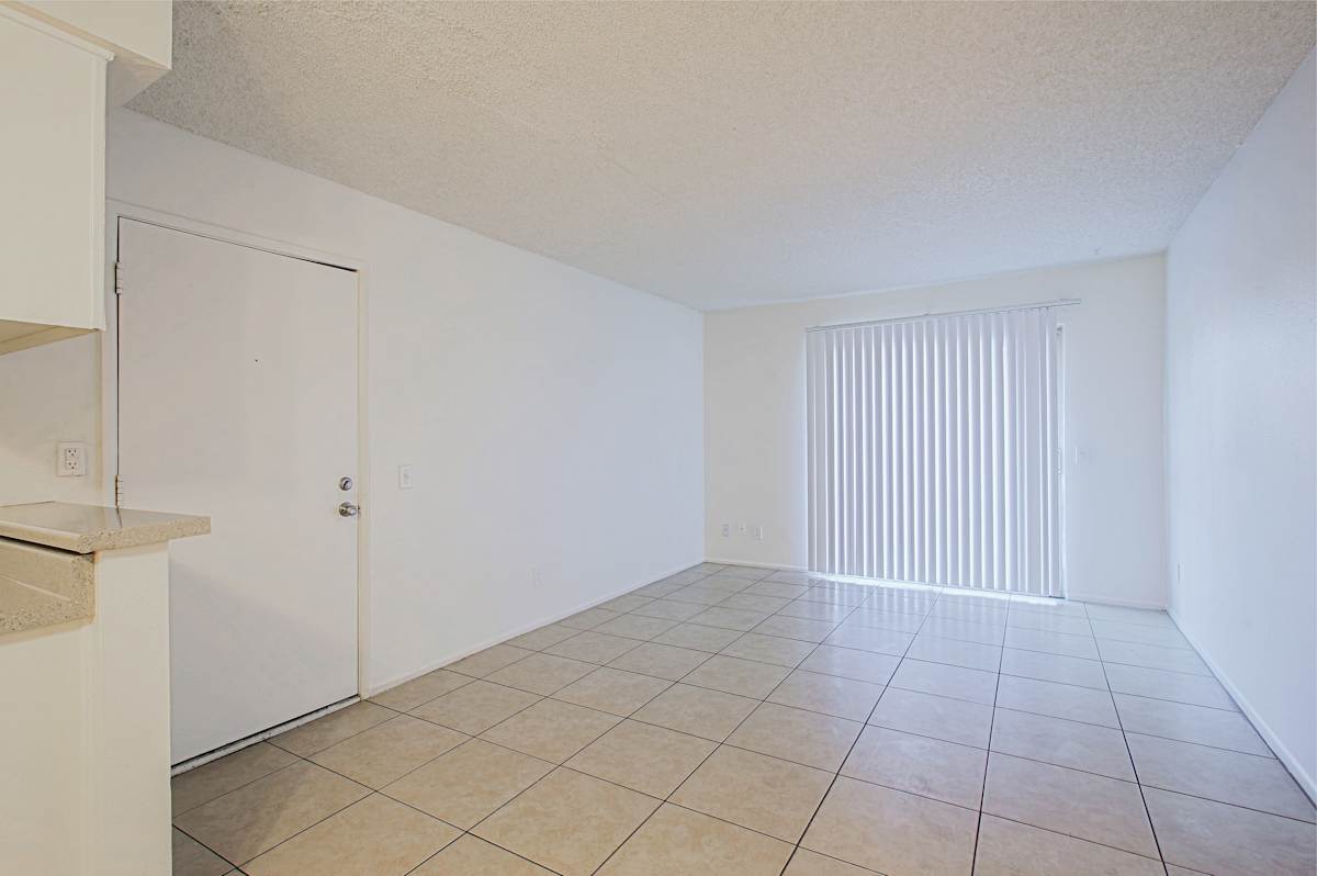Unfurnished apartment interior — representative home at Paloma Village.