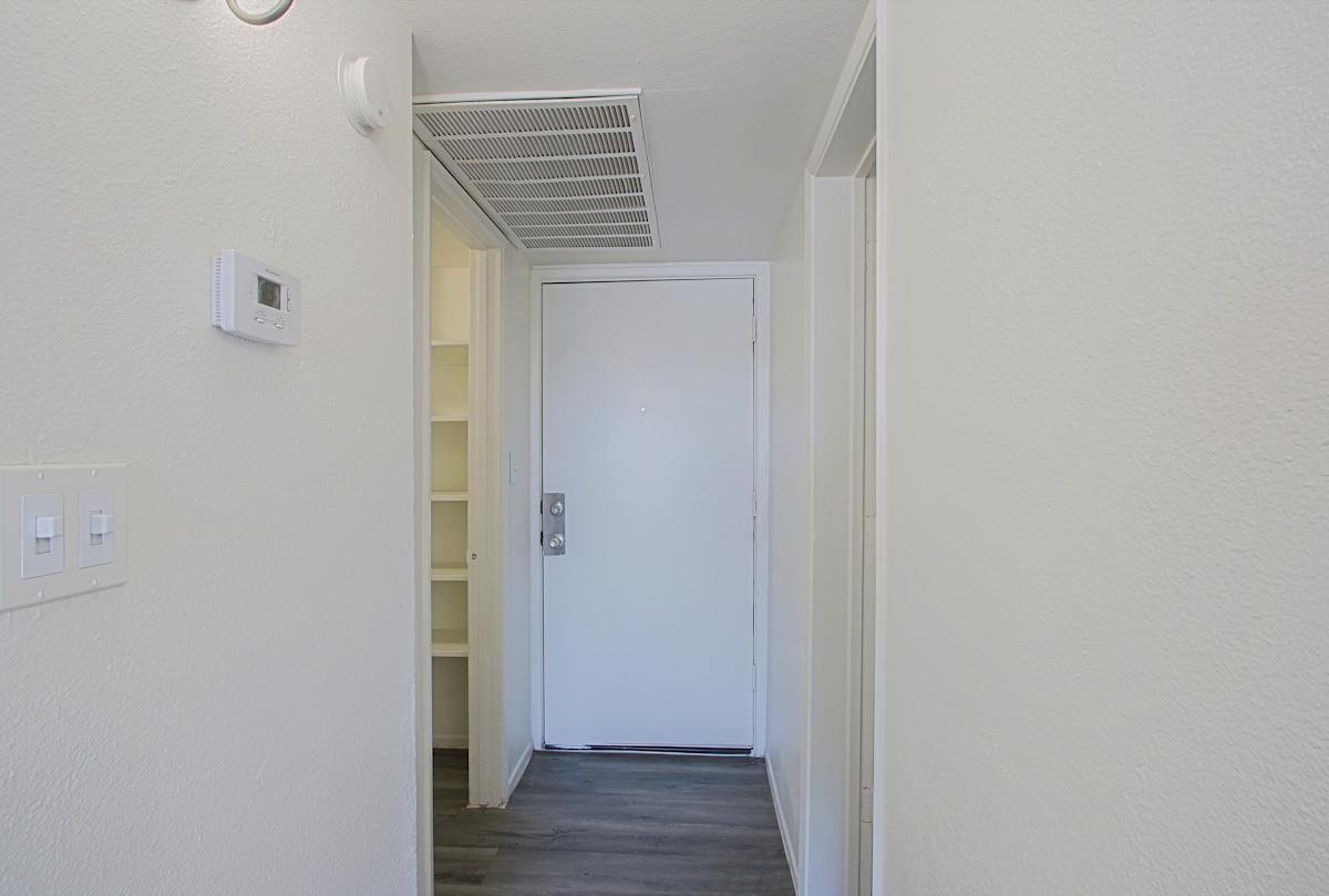 Apartment entry at Paloma Village.