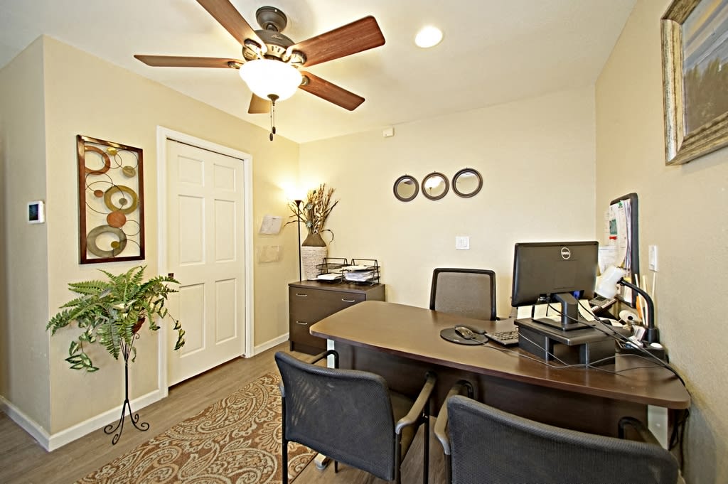 Leasing office at Vista Village.