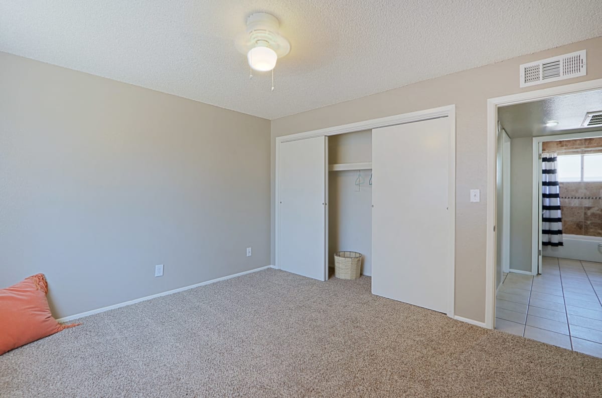Unfurnished bedroom — representative home at Villas on 28th.