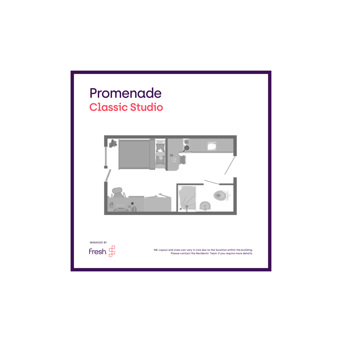 Promenade Student Living | Room Detail