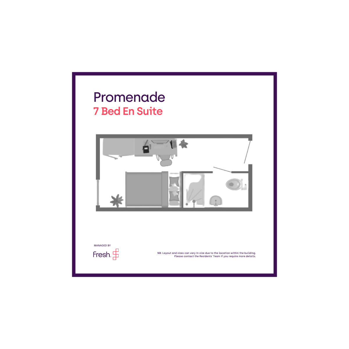 Promenade Student Living | Room Detail