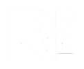 A black and white image of the letters R, P, and M.