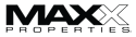 a green background with the words maximx properties on it