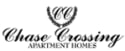 the logo for the glass conservatory apartment homes
