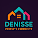 The image is a logo for Denisse Property Community.