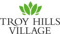 The new logo for Troy Hills Village in Parsippany, NJ,07054