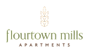 A logo for Flourtown Mills Apartments is displayed.
