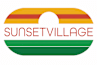 The image is a logo for Sunset Village.