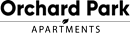 Orchard Park Apartments logo with a green background.