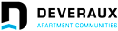 A logo for Deveraux Apartment Communities.