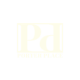 a logo with the words porter place on a green background