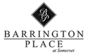 The image is a logo of Barrington Place.
