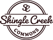 The image is a logo for Shingle Creek Commons.