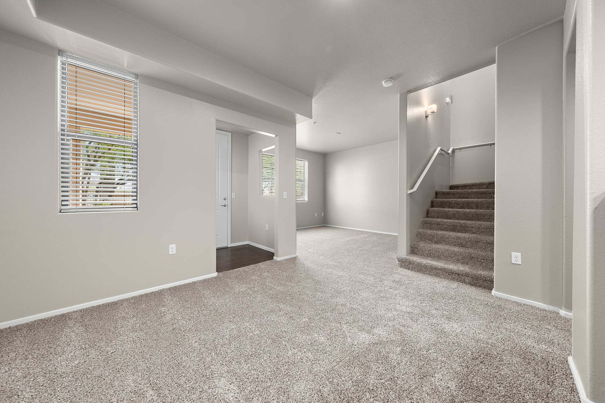 Unfurnished apartment interior — representative home at Cobalt on 32nd Street.