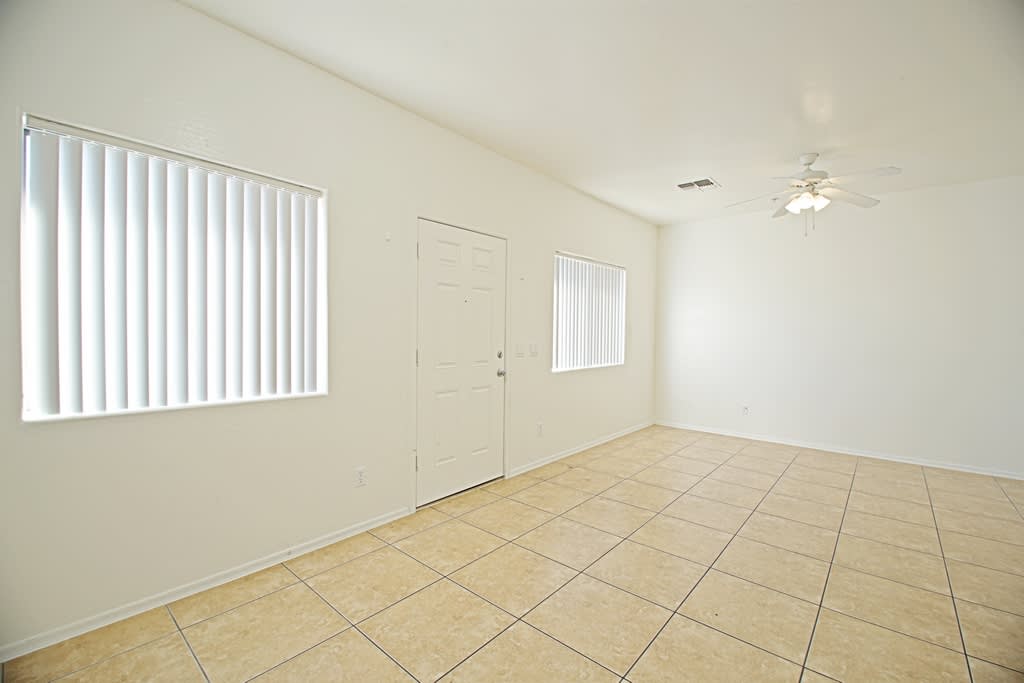 Unfurnished apartment interior — representative home at Palo Brea.