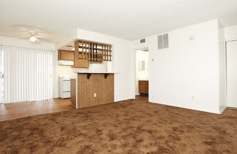 Unfurnished apartment interior — representative home at The Summit Apartments.