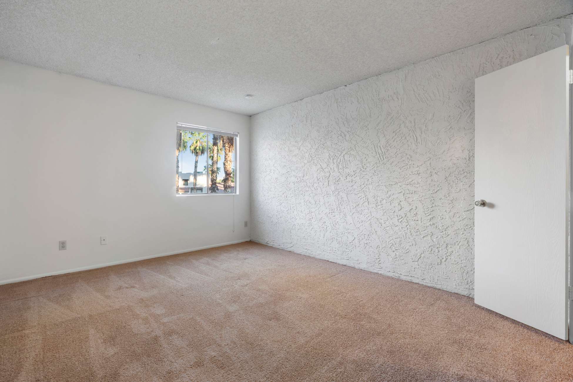 Unfurnished bedroom — representative home at Townhomes on the Park Apartment Homes.