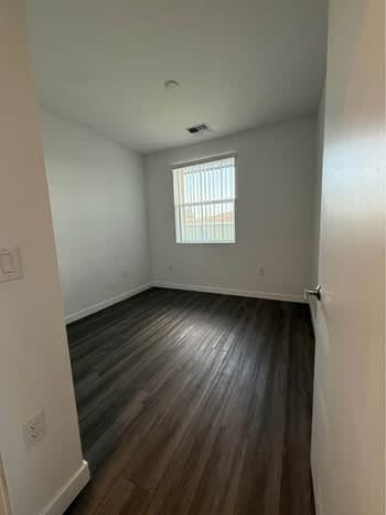 Unfurnished bedroom — representative home at Mustang Villas.