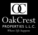 an image of the oak crest logo and the words oak crest where life happens