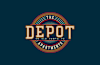 The logo for The Depot on Old Santa Fe Apartments.
