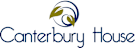 The image is a logo for Canterbury House.