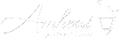 A black and white logo for Amherst Apartment Homes.