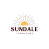 The image is a logo for Sundale Townhomes.
