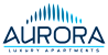 the logo for aurora luxury apartments