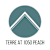 A logo with the text "TERRE AT 1050 PEACH" below it.