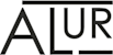 A black and white image with the letters A L U R.