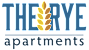 The logo for The Ryef apartments features a wheat sheaf.