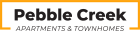 Pebble Creek Apartments and Townhomes Logo
