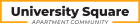 University Square Apartment Community Logo