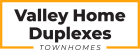 Valley Home Duplexes Townhomes Logo