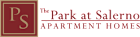 The logo for The Park at Salerno Apartment Homes.
