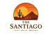 The image is a logo for "The Santiago" located in Scottsdale, Arizona.