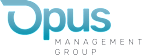 the logo for odious management group with the word odious on a black background