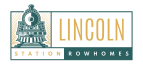the logo for lincoln station rowhomes