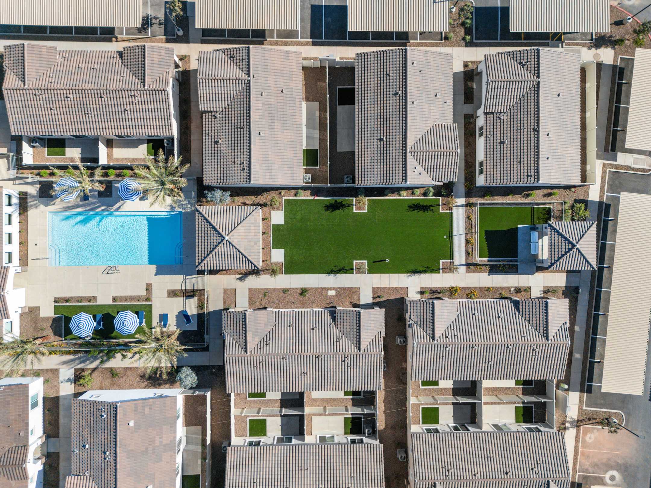 Aerial community view at Allero 59.