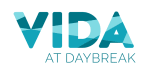 the logo for vida at daybreak