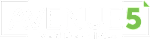 The image shows a green and white logo for Avenue 5 Residential.