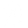 A logo with a house shape and the letters RG.