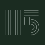 a graphic of white lines on a green