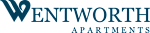 Property Logo in blue green color